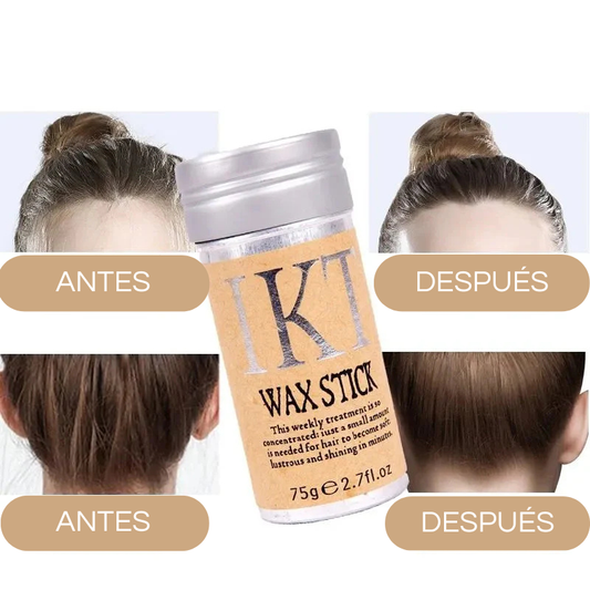 cera para el cabello anti-frizz